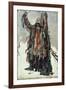 A Shaman, Sketch for "Yermak Conquers Siberia," 1893-Vasilii Ivanovich Surikov-Framed Giclee Print