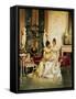 A Shared Confidence-Joseph Frederic Soulacroix-Framed Stretched Canvas