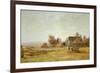 A Sheep Farm on the South Downs, 1906-James Aumonier-Framed Giclee Print