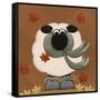 A Sheep in Fall Clothing-Annie Lane-Framed Stretched Canvas