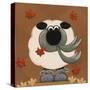 A Sheep in Fall Clothing-Annie Lane-Stretched Canvas