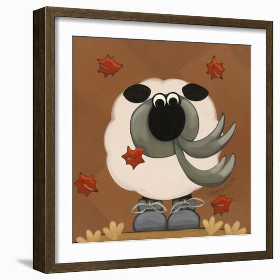 A Sheep in Fall Clothing-Annie Lane-Framed Giclee Print