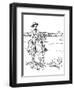 'A Sheep-Station in Australia', 1912-Charles Robinson-Framed Giclee Print