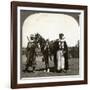 A Sheikh and His Bodyguard, Syria, 1900s-null-Framed Giclee Print