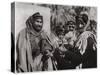 A Sheikh Enjoying the Famous Arab Coffee, Iraq, 1925-A Kerim-Stretched Canvas