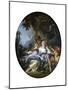 A Shepherd and a Shepherdess in Dalliance in a Wooded Landscape, 1761-Francois Boucher-Mounted Giclee Print