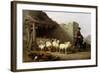 A Shepherd and His Flock, 1862-Eugene Joseph Verboeckhoven-Framed Giclee Print