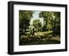 A Shepherd and His Flock-Julien Dupre-Framed Giclee Print