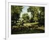 A Shepherd and his Flock-Julien Dupre-Framed Giclee Print