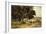 A Shepherd and His Flock-Charles Emile Jacque-Framed Giclee Print