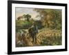 A Shepherd at Montfoucault, Sunset, 1876-Canaletto-Framed Giclee Print