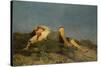 A Shepherd Boy, 1860-Franz Seraph von Lenbach-Stretched Canvas