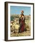 A Shepherd of Jerusalem-William J. Webbe-Framed Giclee Print