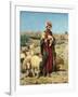 A Shepherd of Jerusalem-William J. Webbe-Framed Giclee Print