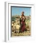 A Shepherd of Jerusalem-William J. Webbe-Framed Giclee Print