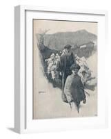 'A Shepherd of the Pyrenees', c19th century-Elizabeth Adela Forbes-Framed Giclee Print