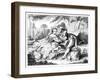 A Shepherdess-Francois Boucher-Framed Giclee Print