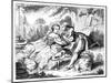 A Shepherdess-Francois Boucher-Mounted Giclee Print