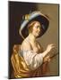 A Shepherdess-Jan van Bijlert or Bylert-Mounted Giclee Print