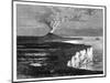 A Shield Volcano on Reunion Island, Indian Ocean, C1890-null-Mounted Giclee Print