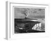 A Shield Volcano on Reunion Island, Indian Ocean, C1890-null-Framed Giclee Print