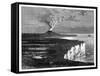 A Shield Volcano on Reunion Island, Indian Ocean, C1890-null-Framed Stretched Canvas