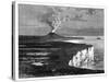 A Shield Volcano on Reunion Island, Indian Ocean, C1890-null-Stretched Canvas