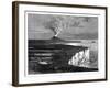 A Shield Volcano on Reunion Island, Indian Ocean, C1890-null-Framed Giclee Print