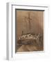 A Ship in Choppy Seas, 1864-Victor Hugo-Framed Giclee Print