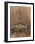 A Ship in Choppy Seas, 1864-Victor Hugo-Framed Giclee Print