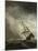 A Ship on the High Seas Caught by a Squall, Known as the 'Gust', 1680-Willem Van De, The Younger Velde-Mounted Giclee Print