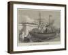 A Ship Running Foul of London Bridge-null-Framed Giclee Print