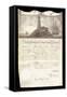A Ship's Passport for 'Henry of Salem'-null-Framed Stretched Canvas