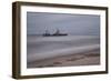 A Shipwreck Near Cape Cross, Namibia-Alex Saberi-Framed Photographic Print