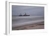 A Shipwreck Near Cape Cross, Namibia-Alex Saberi-Framed Photographic Print