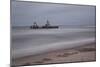 A Shipwreck Near Cape Cross, Namibia-Alex Saberi-Mounted Photographic Print