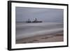 A Shipwreck Near Cape Cross, Namibia-Alex Saberi-Framed Photographic Print