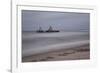 A Shipwreck Near Cape Cross, Namibia-Alex Saberi-Framed Photographic Print