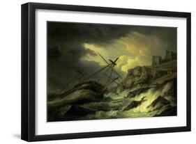 A Shipwreck, Said to be "The Dutton"-Thomas Luny-Framed Giclee Print