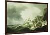 A Shipwreck-Thomas Luny-Framed Giclee Print