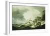 A Shipwreck-Thomas Luny-Framed Giclee Print