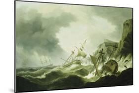 A Shipwreck-Thomas Luny-Mounted Giclee Print