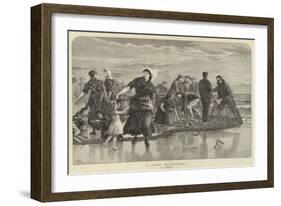 A Shoal of Mackerel-Walter Duncan-Framed Giclee Print