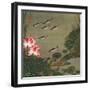 A Shoal of Trout and Lotus-Jakuchu Ito-Framed Premium Giclee Print