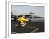 A Shooter Launches an F/A-18E Super Hornet from USS Dwight D Eisenhower-Stocktrek Images-Framed Photographic Print