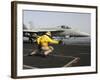 A Shooter Launches an F/A-18E Super Hornet from USS Dwight D Eisenhower-Stocktrek Images-Framed Photographic Print