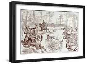 A Shooting Excursion in Turkey-null-Framed Giclee Print