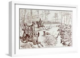 A Shooting Excursion in Turkey-null-Framed Giclee Print