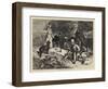 A Shooting Party, Luncheon-null-Framed Premium Giclee Print