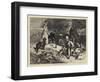 A Shooting Party, Luncheon-null-Framed Premium Giclee Print
